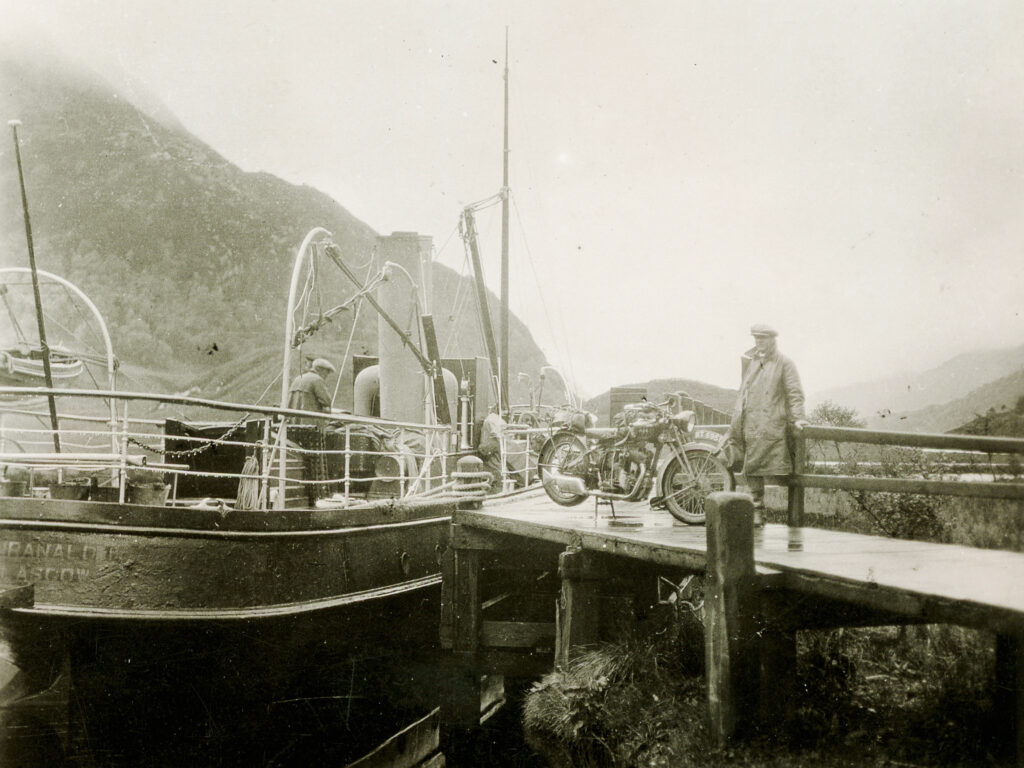 Distant days when the Clanranald II mailboat plied Loch Shiel