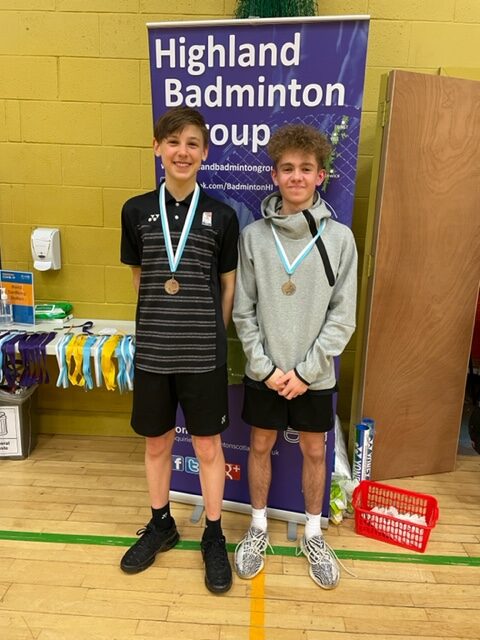 Nuria and Malik court success in badminton competitions