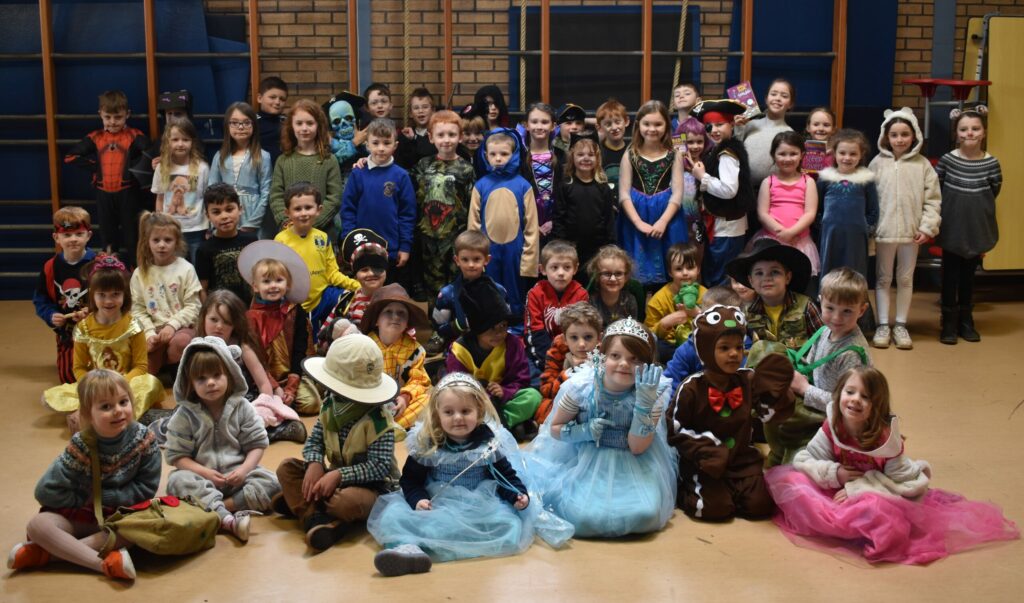 Dressing up fun at Lochnell