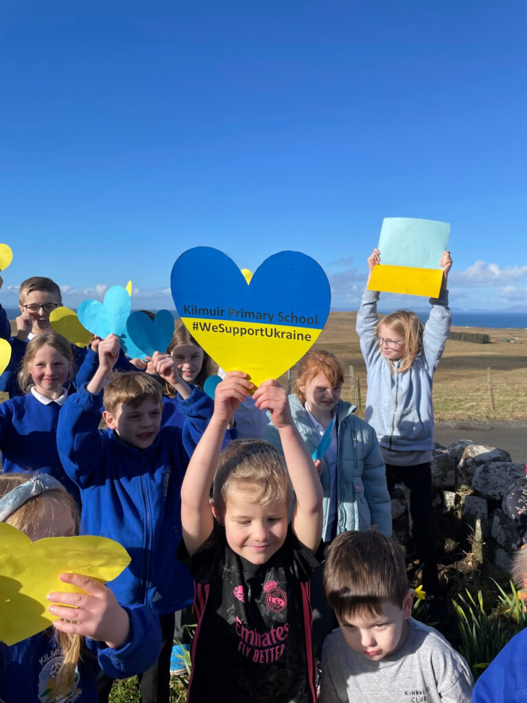 Highland schools support Ukraine
