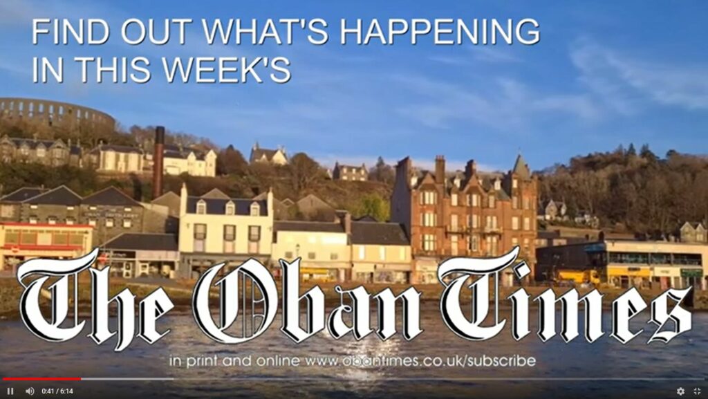 What’s In This Week’s Oban Times 9th March 2022
