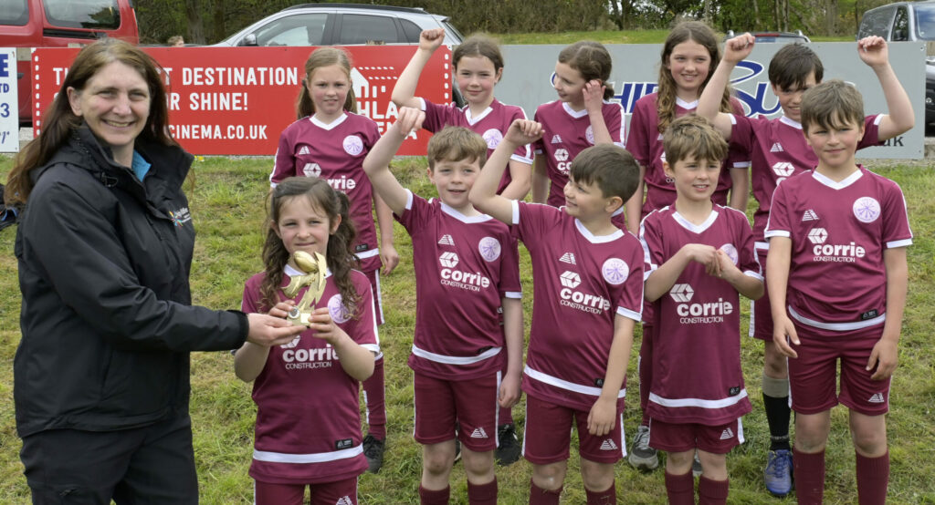 Banavie Primary School notches up double victory in inter-schools tag rugby tournament