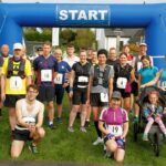 Event organisers were delighted with the turn-out of athletes, pictured, for this year's Road to the Isles Running Festival. NO F19 RTI race
