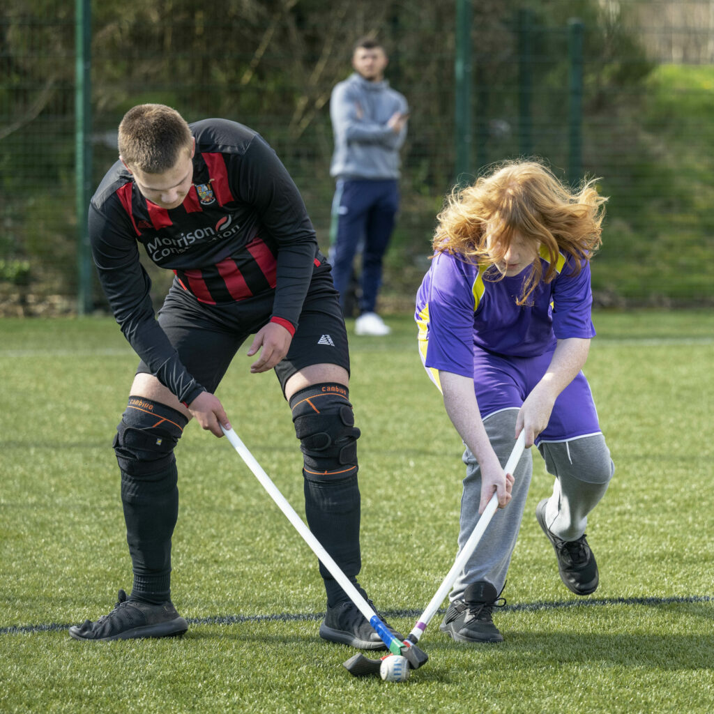 Lochaber High School joins super seven at Disability Shinty Festival