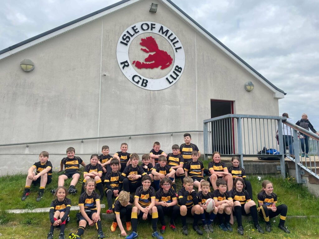 Young rugby stars travel overseas for Dalriada number three