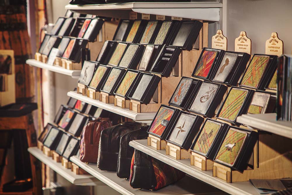 Leather goods specialist bags funding with support from Business Gateway