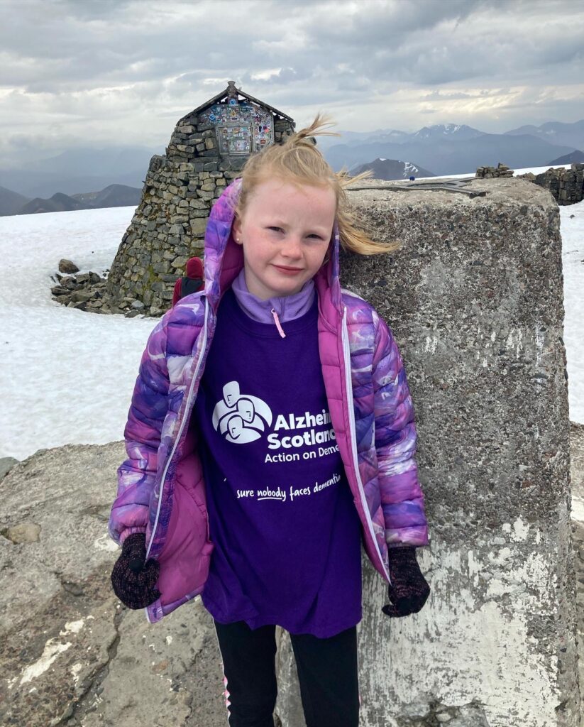 ‘Top of the world’: Oban girl, 8, summits highest mountain for nana