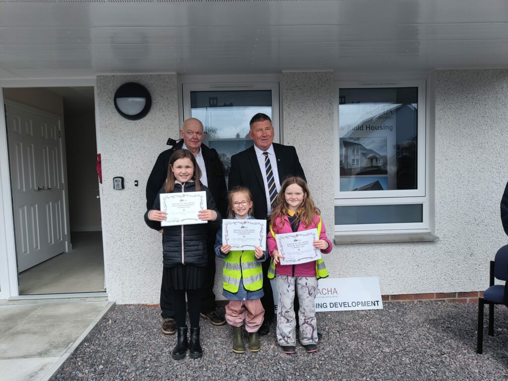 10 new affordable homes opened in Inveraray