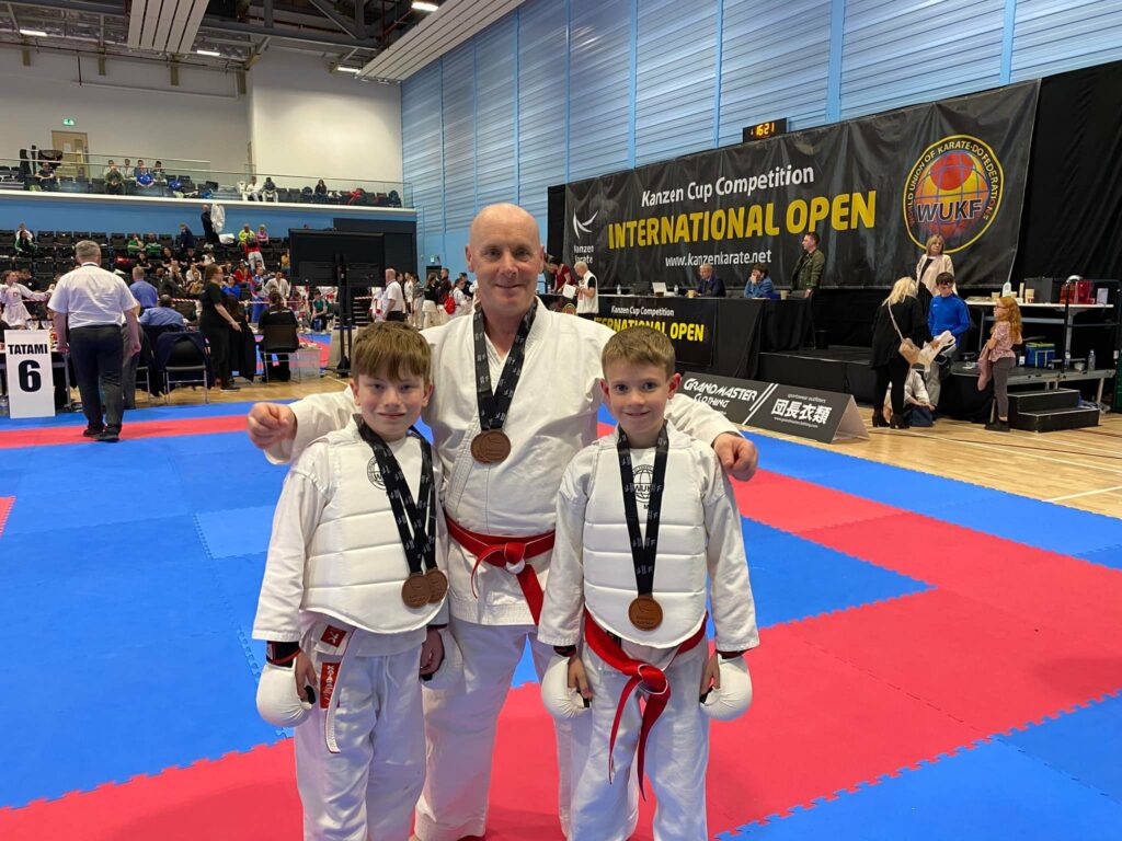 Oban karate kids bring home medals from first international