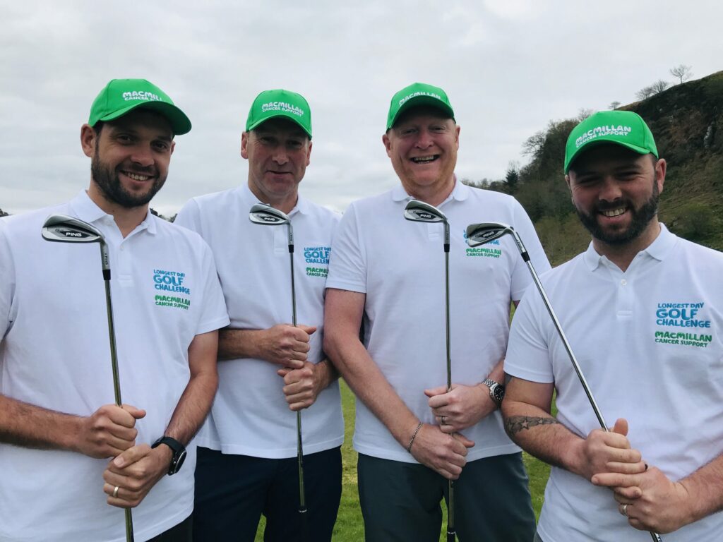 Golfers almost quadruple charity goal