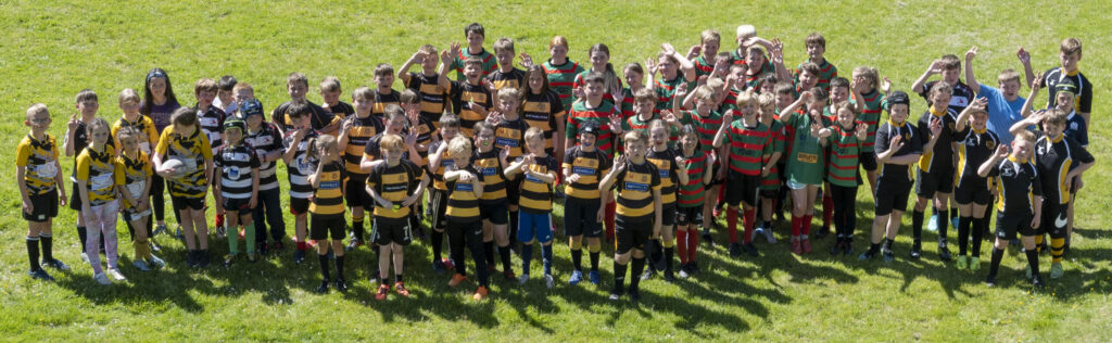 Primary 4-7 age children from Oban, Mid Argyll, Mull and Lochaber took part in the Dalriada Rugby tournament at Banavie. Photograph: Iain Ferguson, alba.photos NO F23 Dalriada Rugby 01