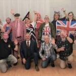 Members of Fort William Branch of Legion Scotland, toasted the Queen then partied into the night at their jubilee celebration held in Caol Community Centre. Photograph: Iain Ferguson, alba;photos NO F23 Legion Jubilee celebration 02