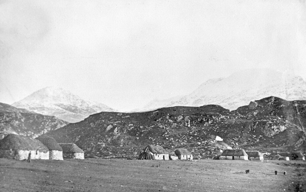 Houses on Ardnish in the 1930s