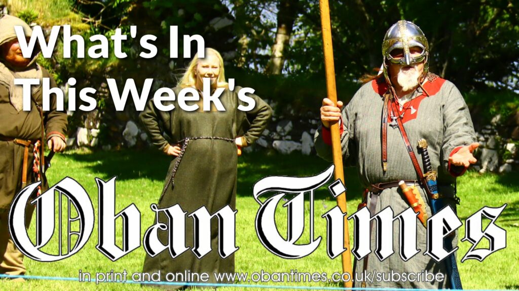What’s In This Week’s Oban Times 1st June 2022