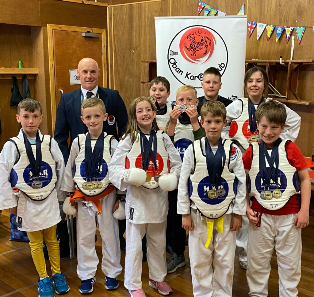 Traffic delay results in Sunday sparring for Shotokan juniors