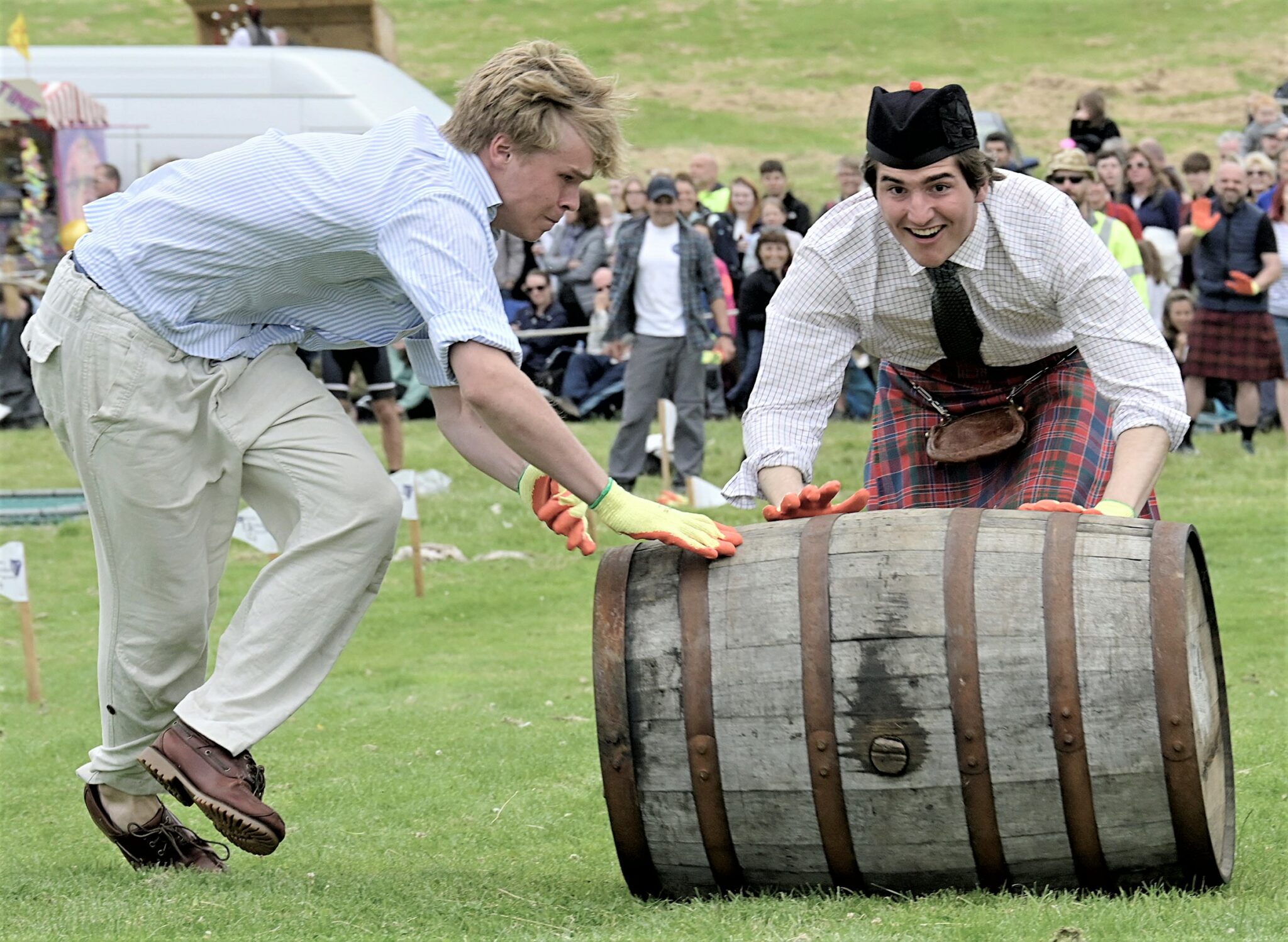 A barrel of fun for everyone at Arisaig Highland Games The Oban Times