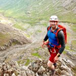 Rob Brown, captured in happier times in a photograph by his friend Andy Croy, died in a fall on Ben Nevis. Photograph: Andy Croy. NO F32 Rob Brown 01