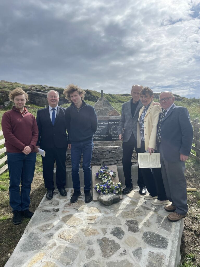 Memorial to 1908 fishing tragedy unveiled on Lewis