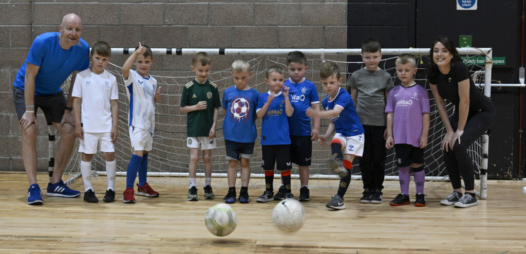 Youngsters have a ball at Nevis Centre Sports Saturday
