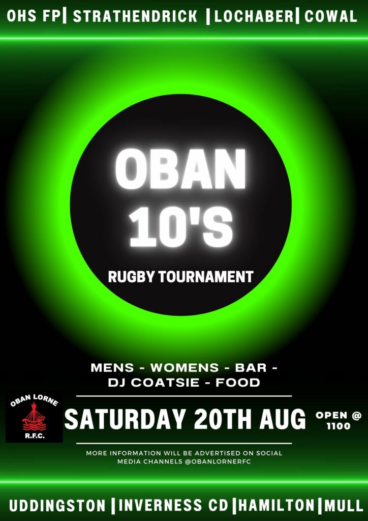 Stepping back to the 1980s at Oban Lorne 10s