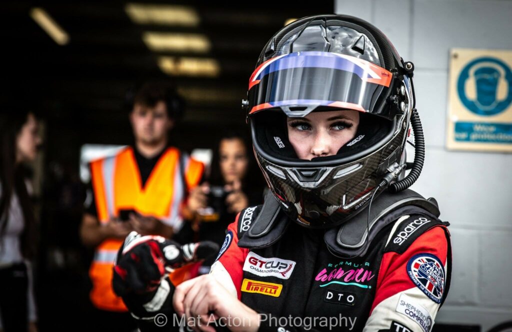 Jodie earns her wings in Silverstone debut