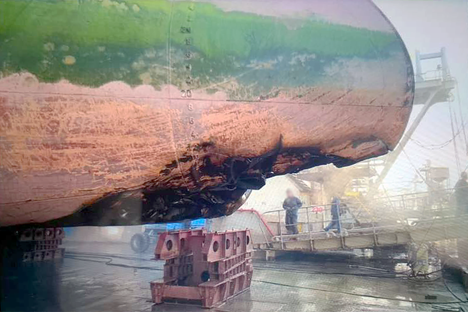 Alcohol played role in Little Minch ship grounding