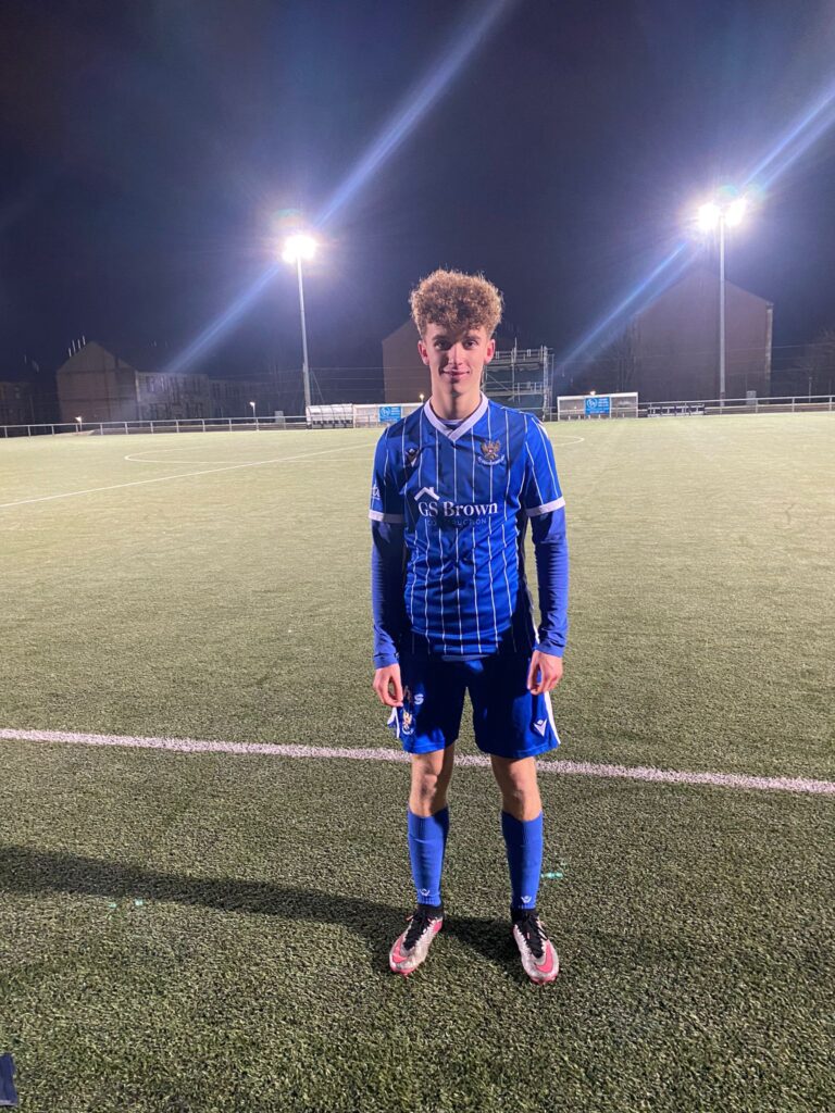 James Muir on trial with St Johnstone