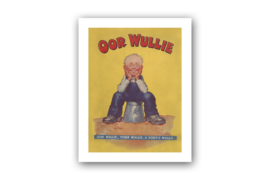 Oor Wullie 1940 Annual Cover Print