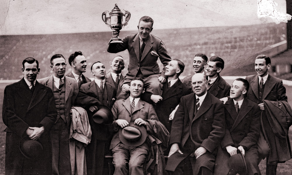 Celtic celebrating in 1931