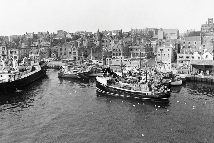 Lerwick, Shetland Isles, 1974