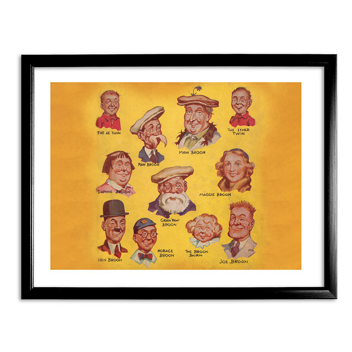 The Broons 1940 Annual Cover Print