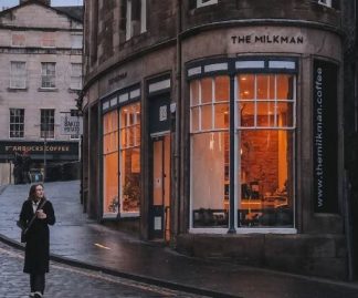 coorie cafes, the milkman edinburgh