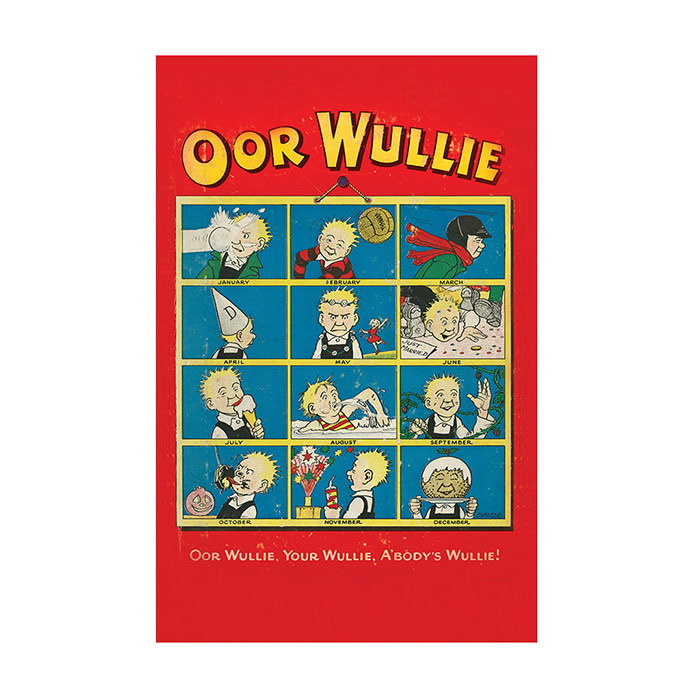 Oor Wullie 1952 Annual Cover Print
