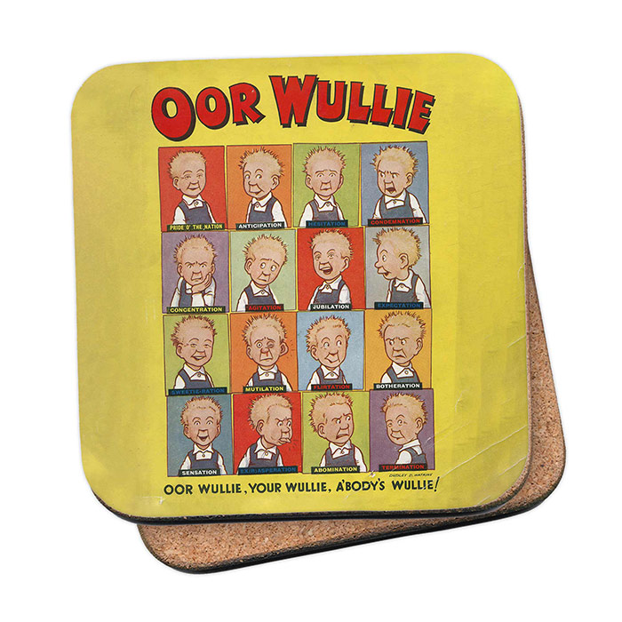 Oor Wullie 1948 Annual Cover Coaster