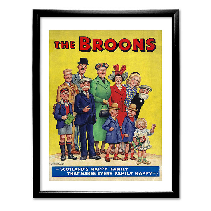 The Broons 1950 Annual Cover Print