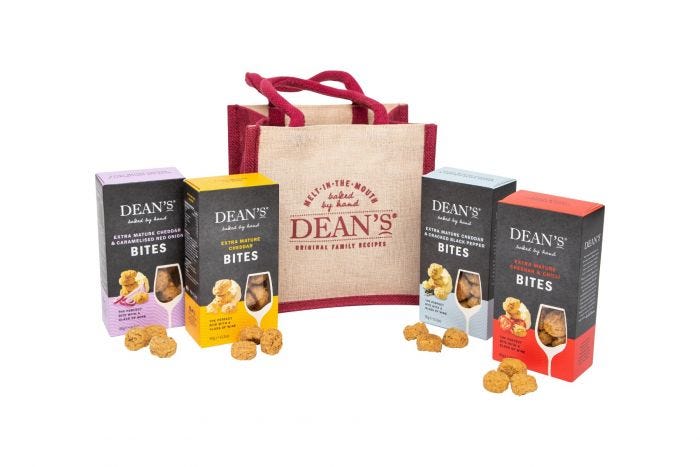 Dean's Cheese Bites Selection Hamper (Supplied)