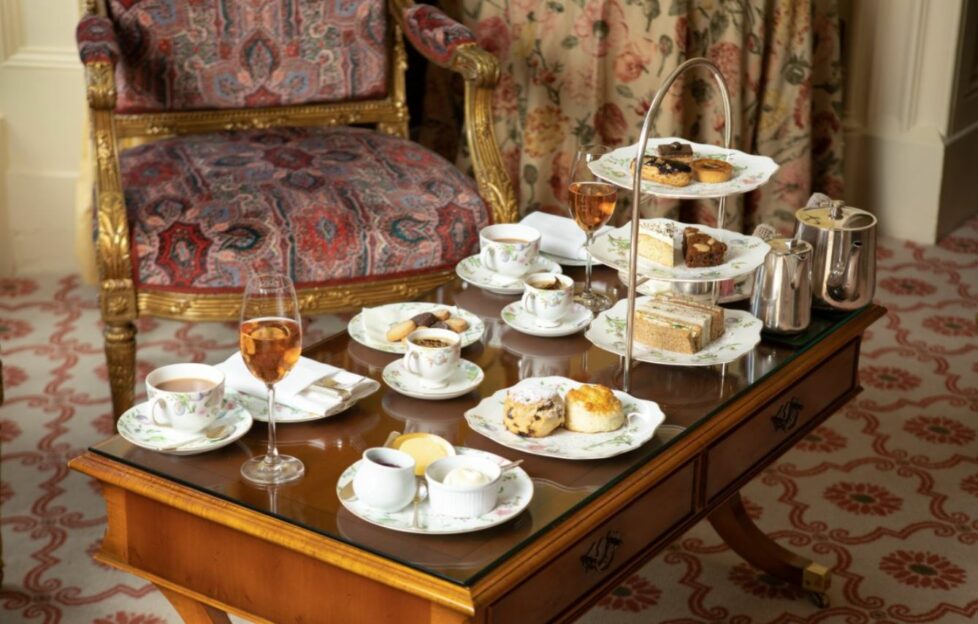 Afternoon Tea at Inverlochy Castle Hotel