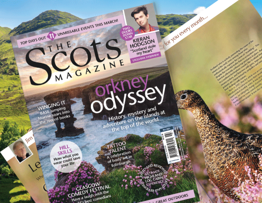 Jim Crumley feature with The Scots Magazine