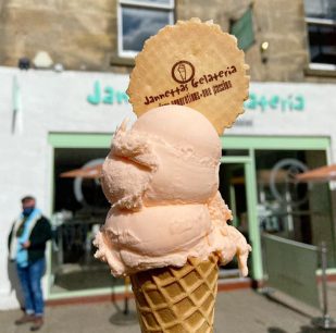 Irn Bru Ice Cream a top Scottish ice-cream flavour