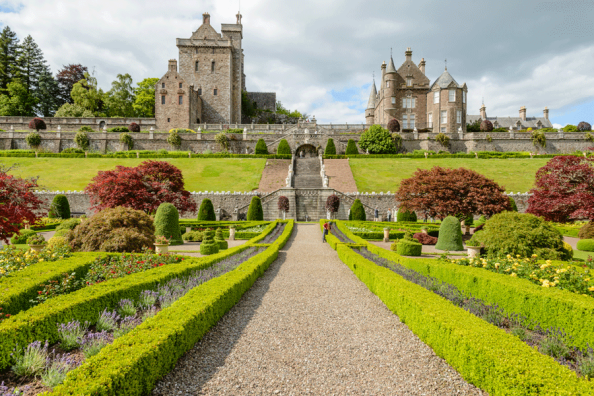 Drummond Castle and Gardens