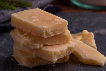 Fresh homemade Scottish tablet from our Scottish tablet recipe