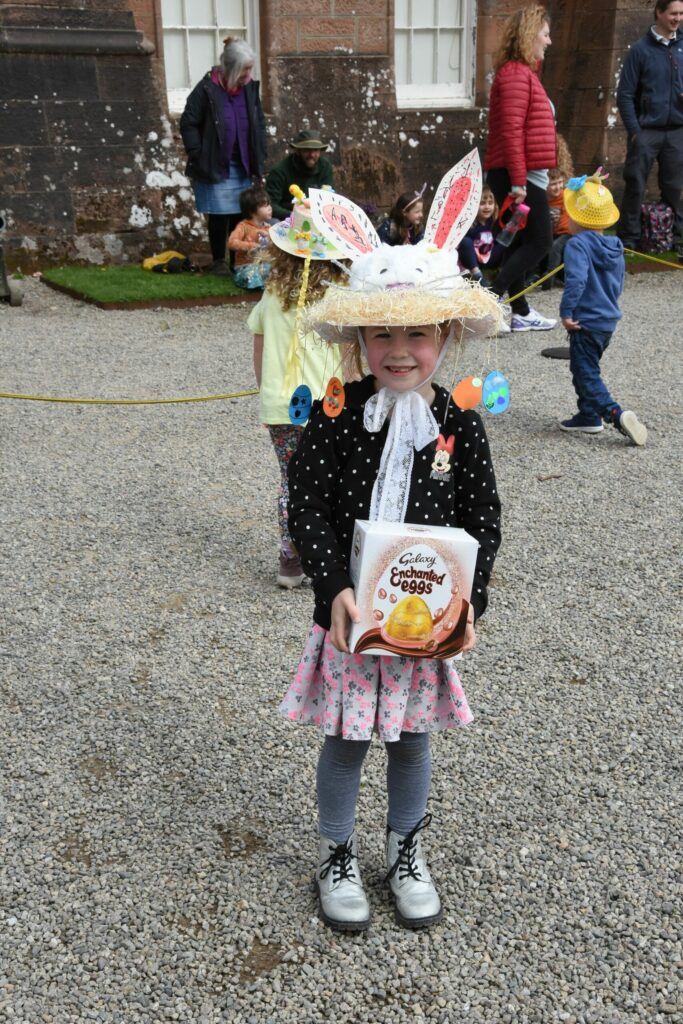 Families flock to castle for Easter fun and games