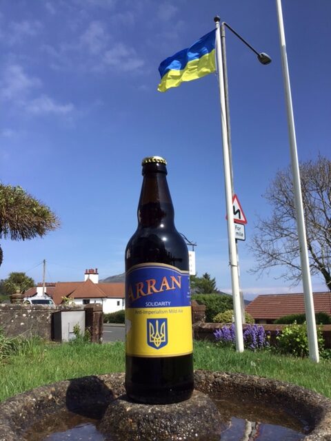Brewery shows its solidarity with Ukraine