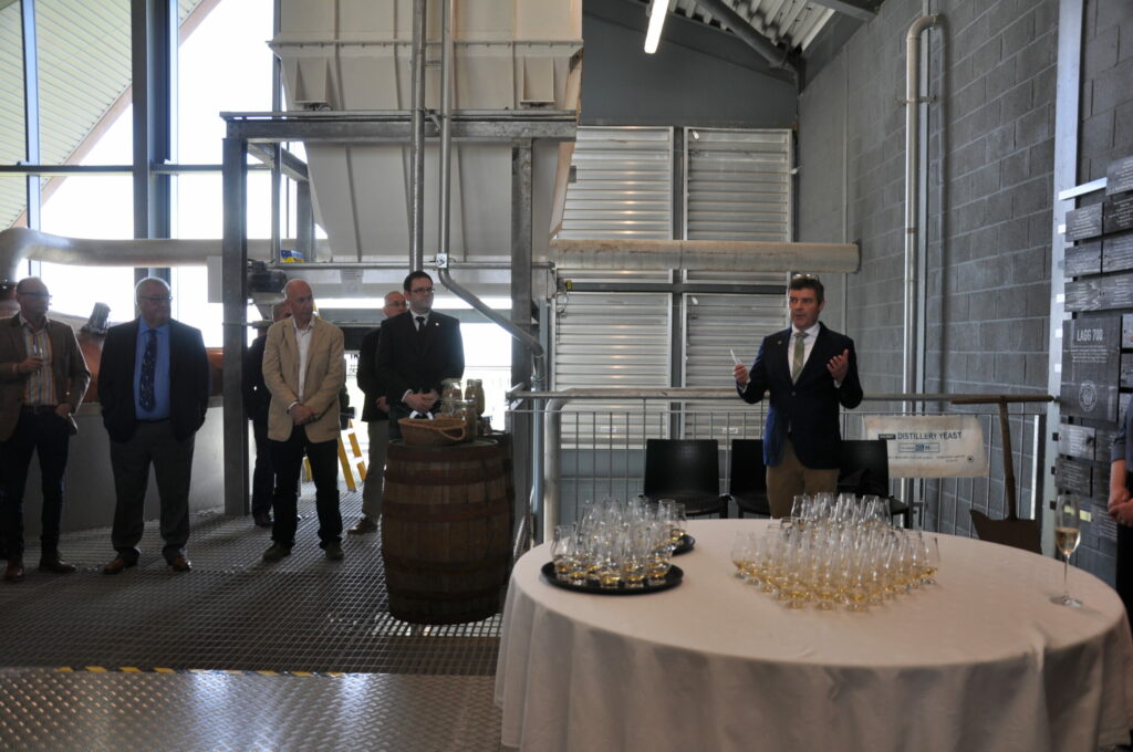 Double celebration at grand Lagg distillery opening