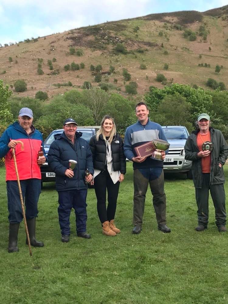 Iain lifts local prize at sheepdog trial