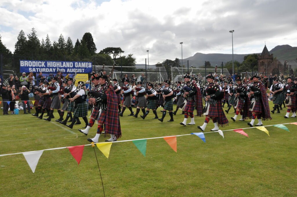 Brodick Highland Games results for 2022