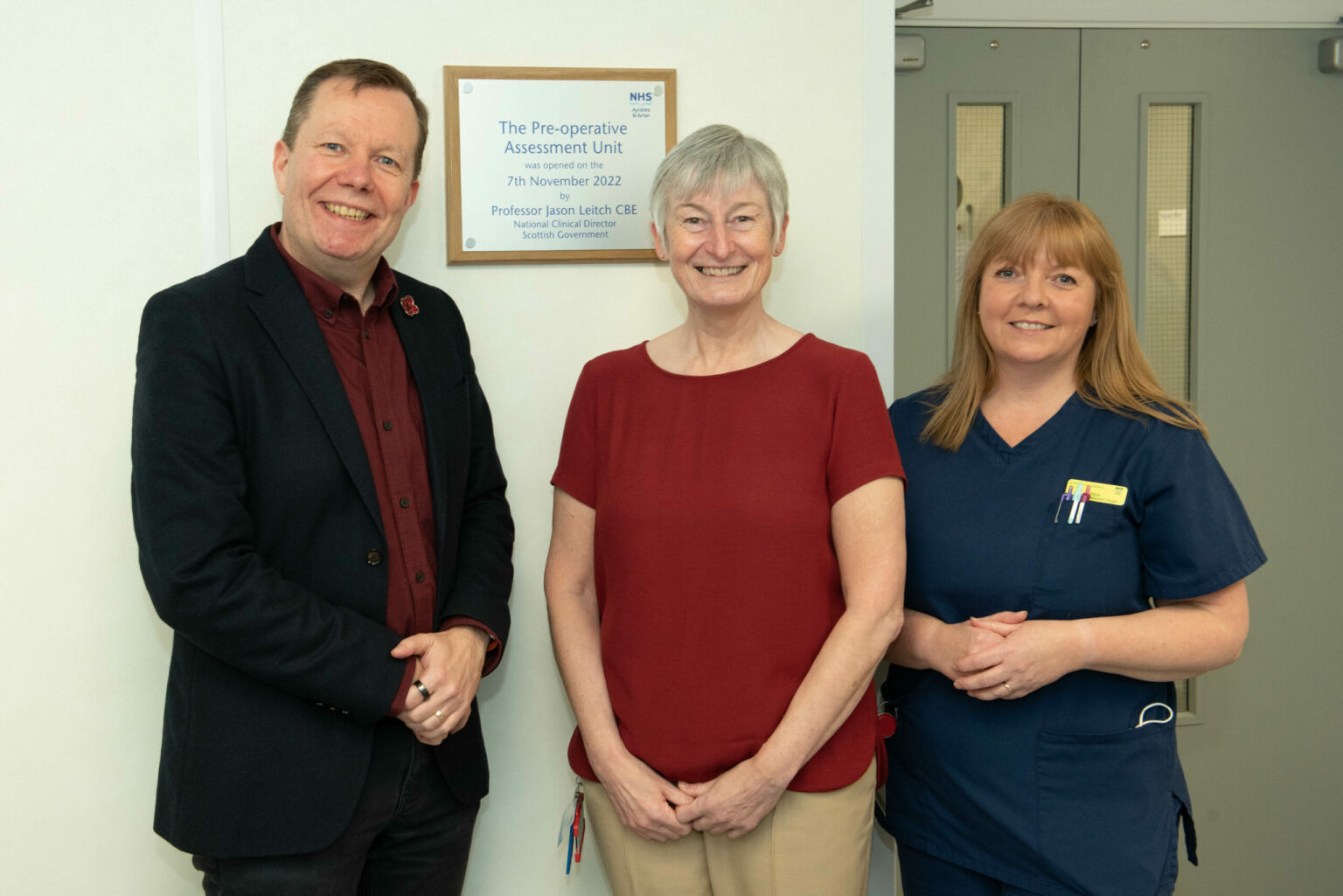 Preop assessment unit opens at Crosshouse Arran Banner