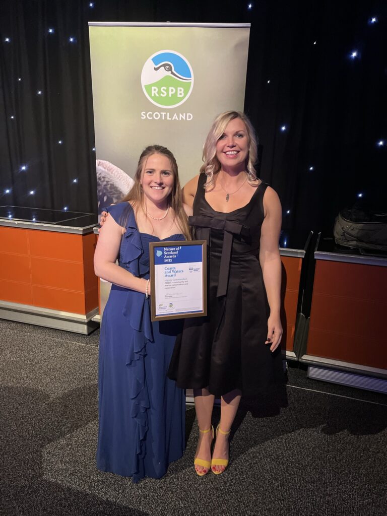 Community-led marine conservation highly commended at national awards