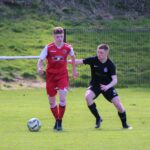 Sixteen-year-old striker Calum Ellis scored both Pupils goals on Saturday.