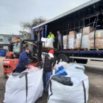 A lorry-load of items donated in Kintyre and Mid Argyll leaving to help Ukrainian refugees.